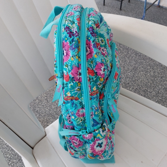 Vera Bradley Disney Little Mermaid Campus Backpack NWOT - Picture 4 of 7